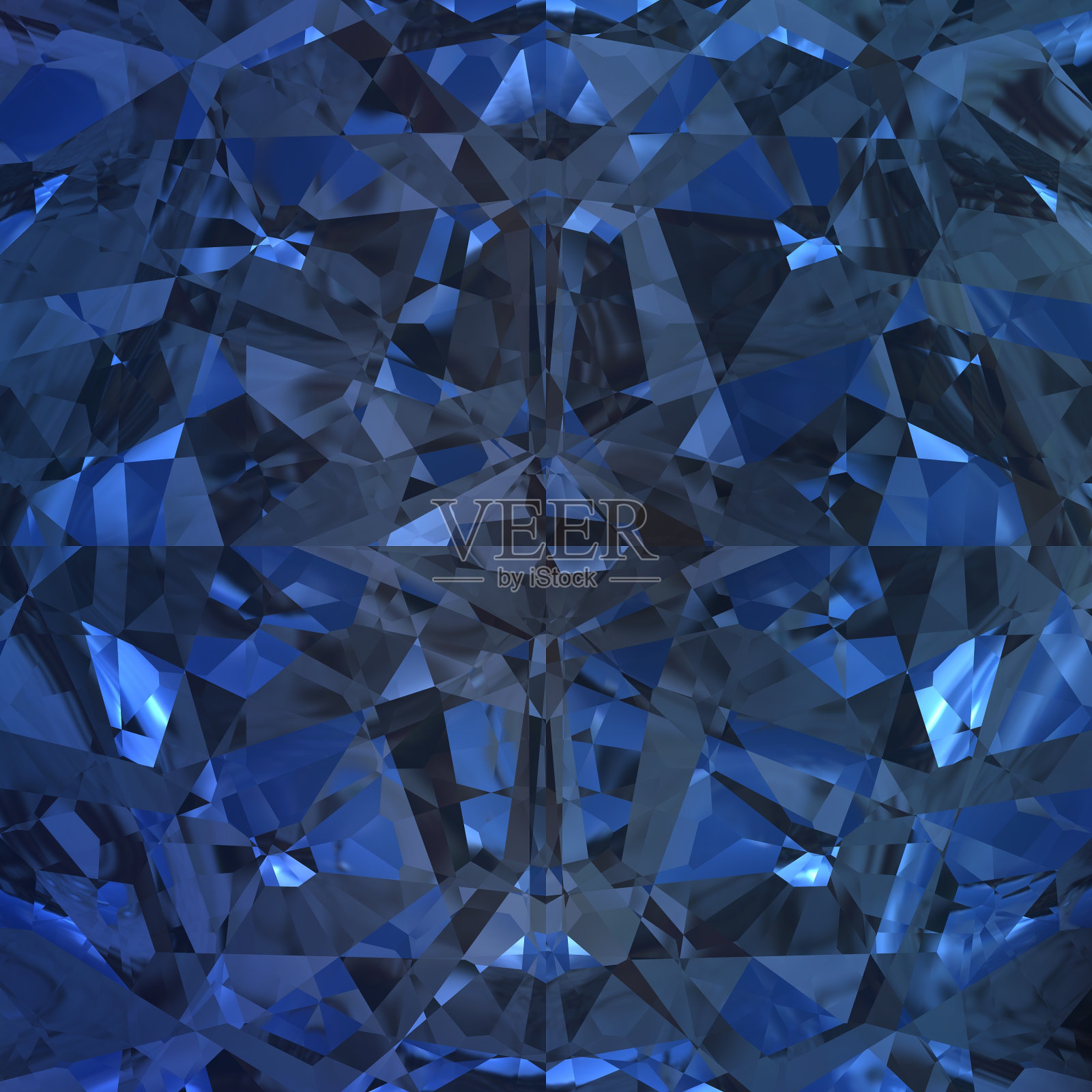 蓝色背景的珠宝宝石照片摄影图片