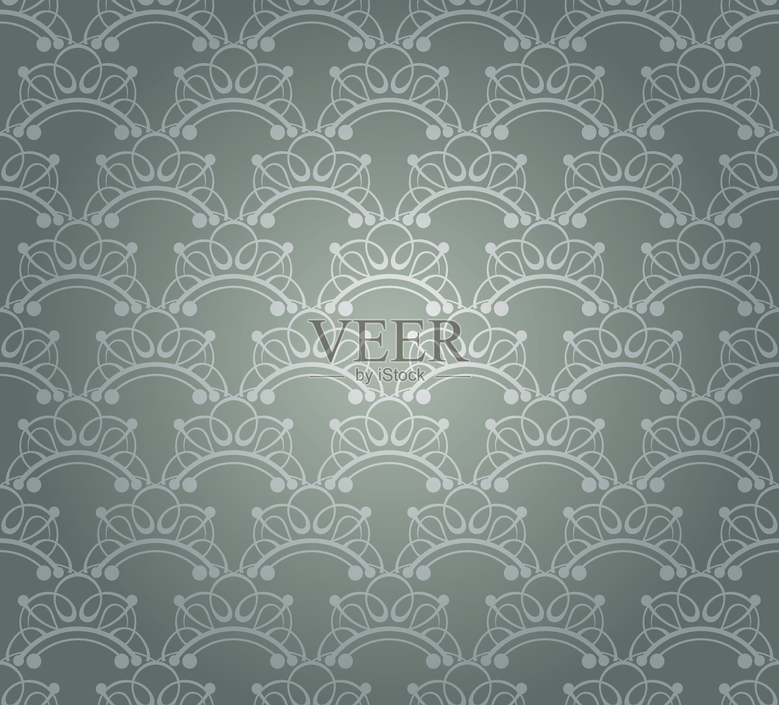 大马士革无缝模式插画图片素材