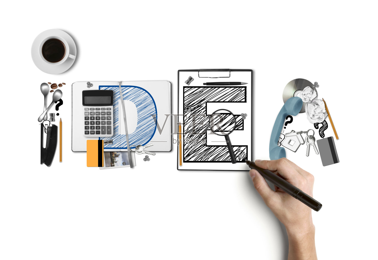 词的想法照片摄影图片