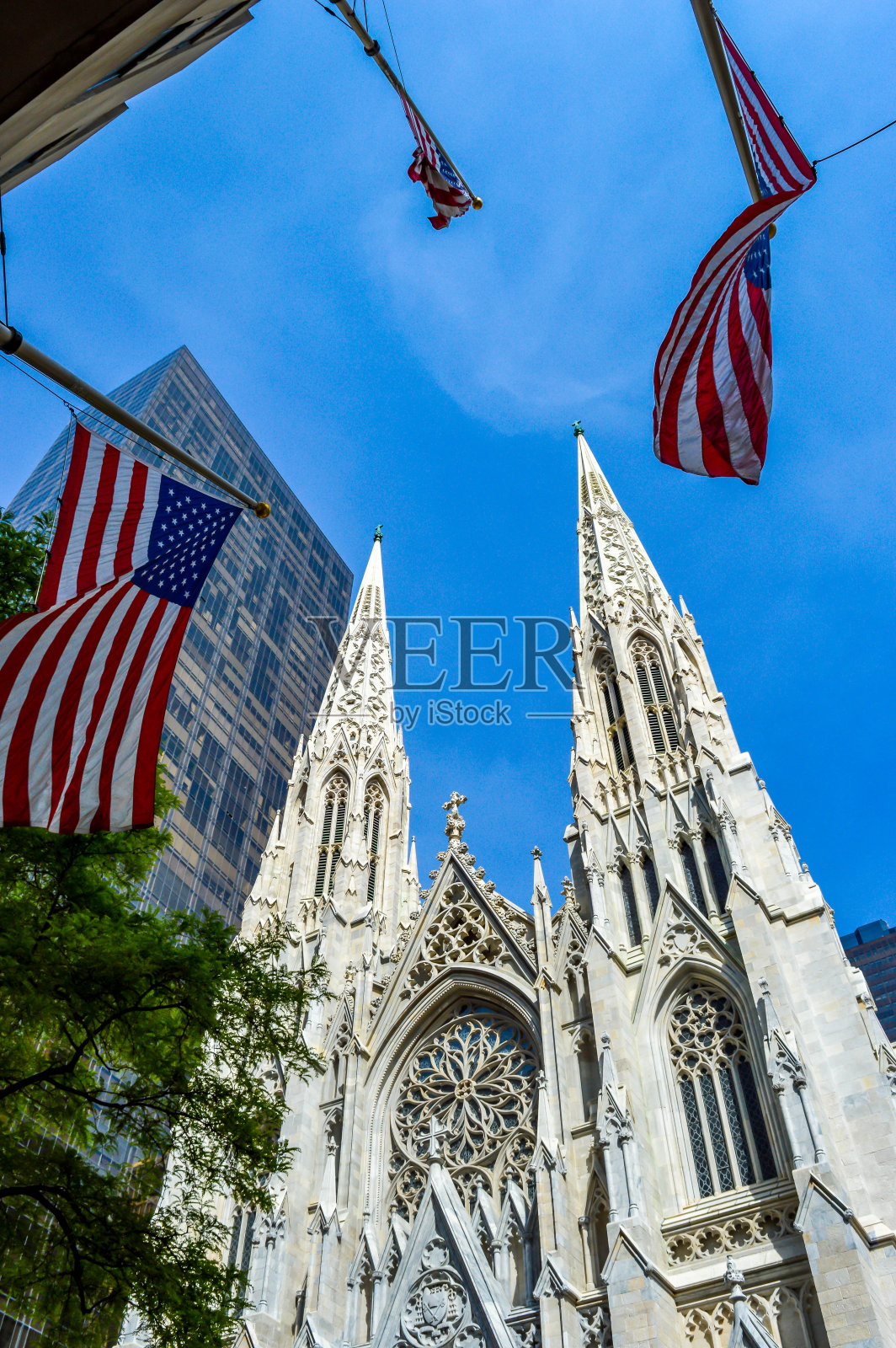 纽约的圣帕特里克大教堂照片摄影图片