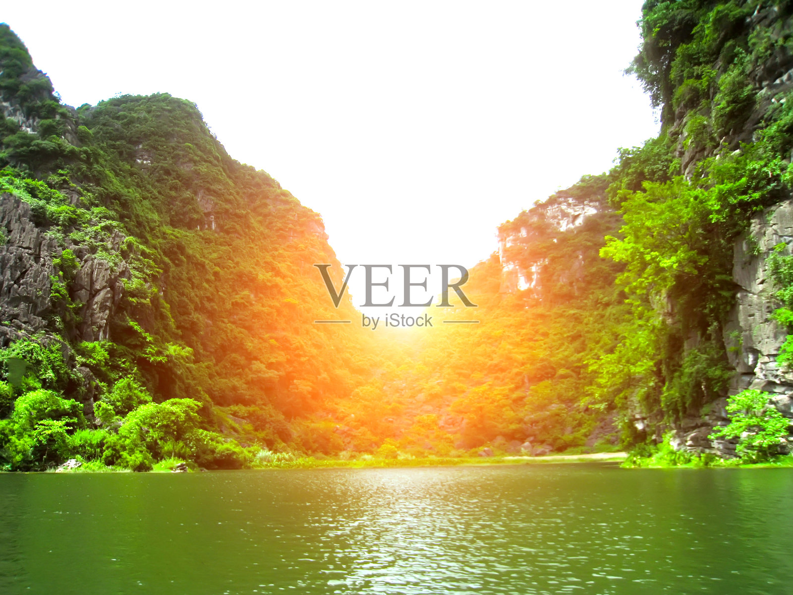 山水景观,董安,宁平,越南照片摄影图片