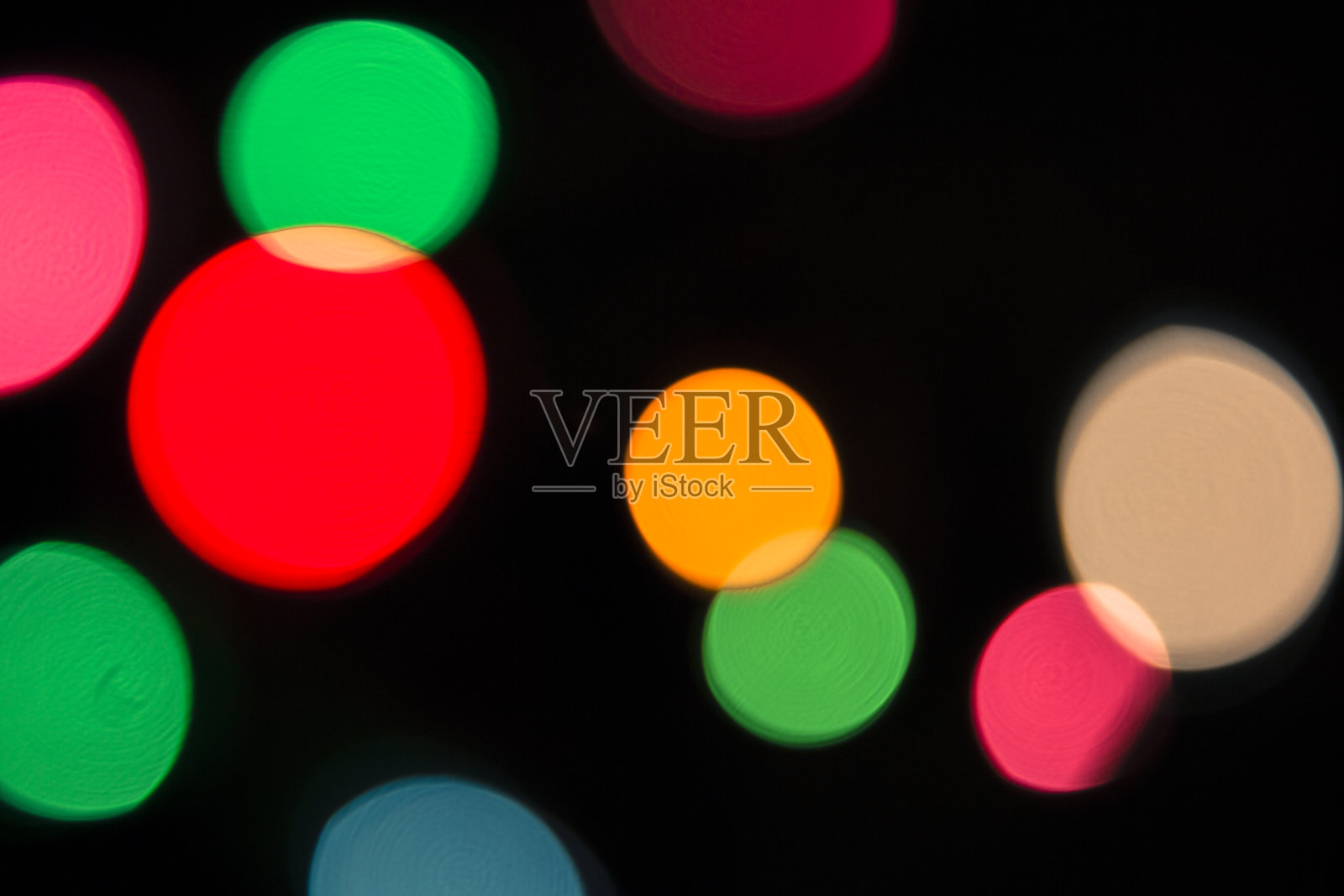 抽象,彩灯。照片摄影图片