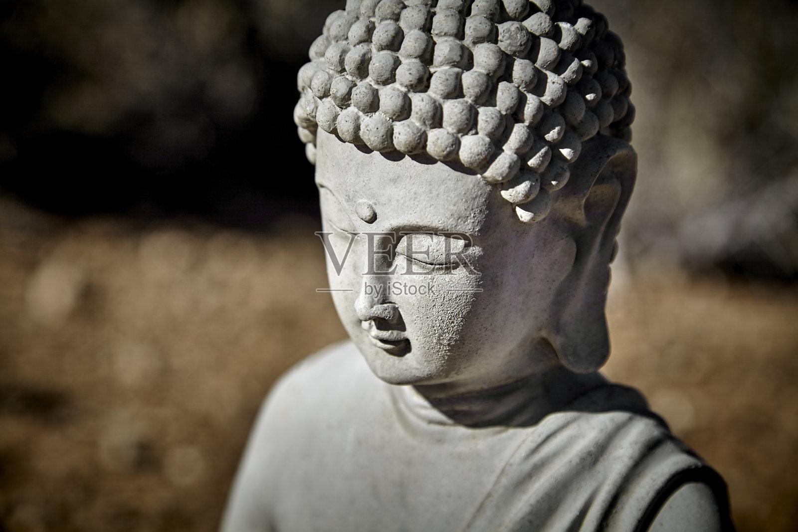 佛祖雕像的头照片摄影图片