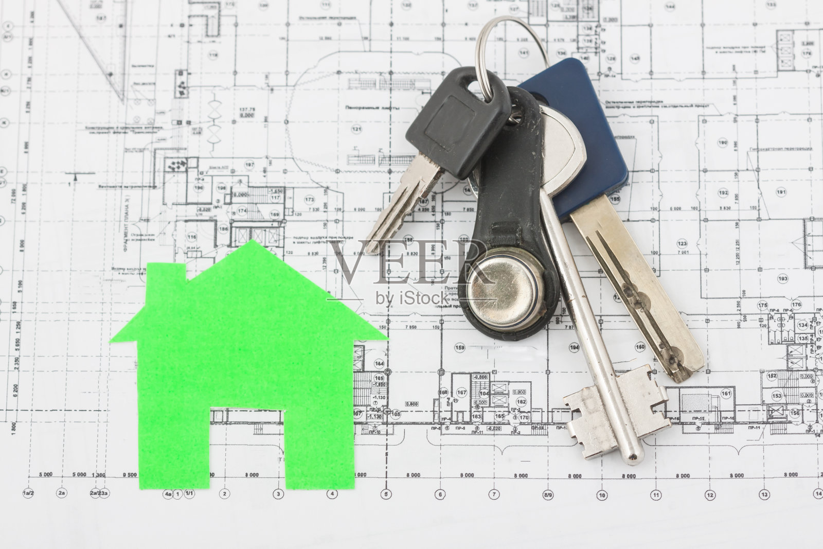 示范房屋的建设计划照片摄影图片