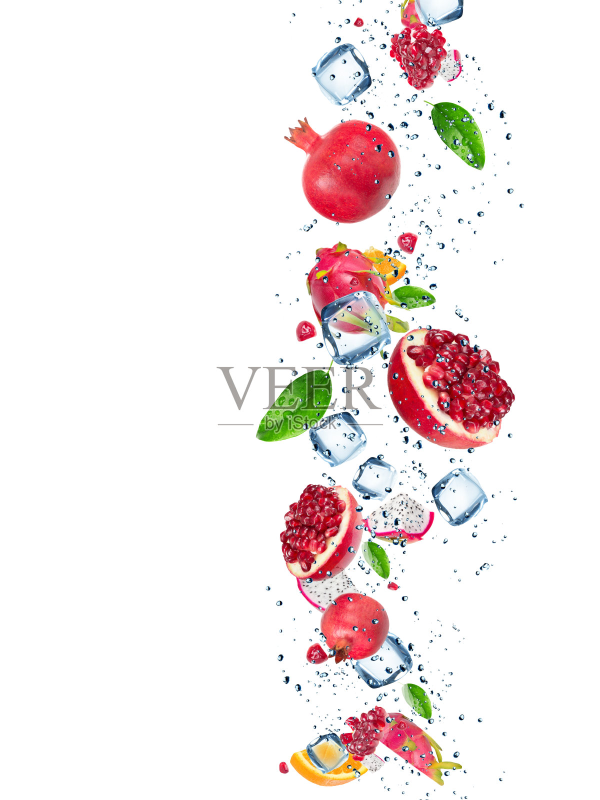 成熟的石榴照片摄影图片