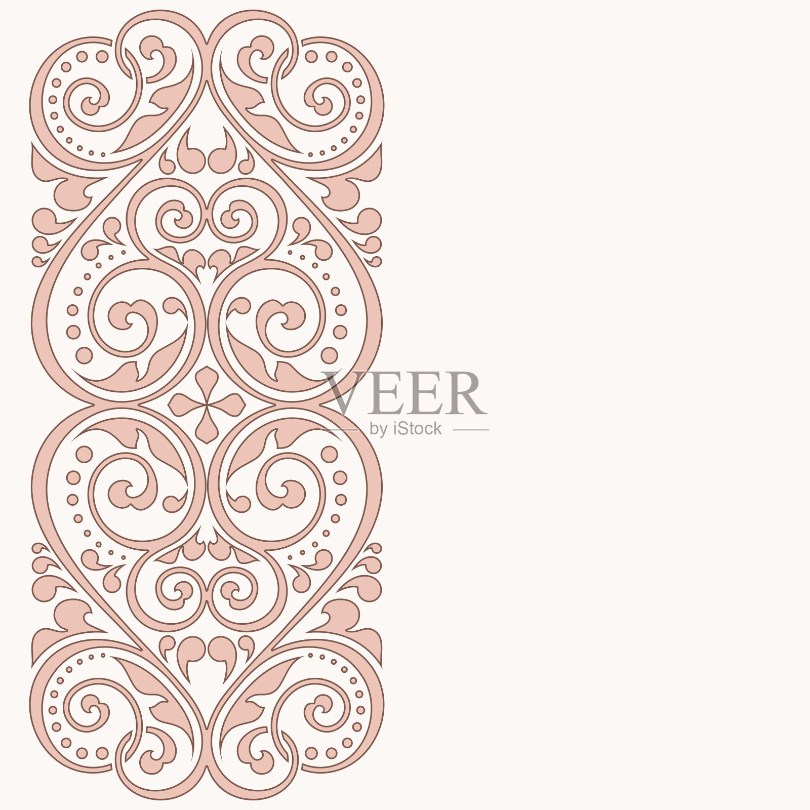 老式贺卡插画图片素材