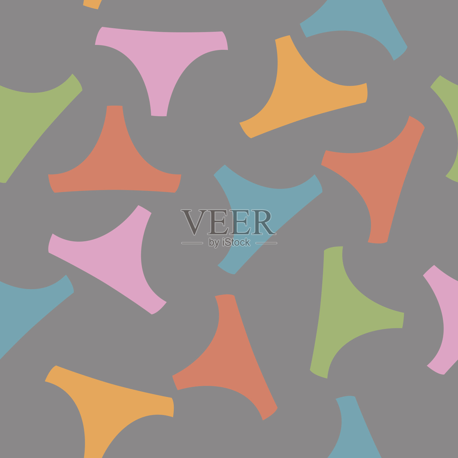 无缝模式内裤插画图片素材