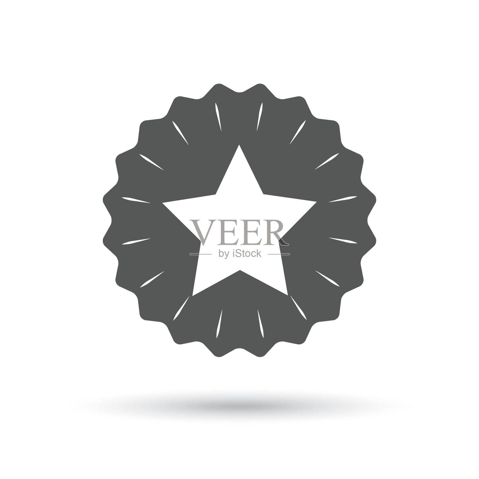 星座图标。最喜欢的按钮。导航图标素材