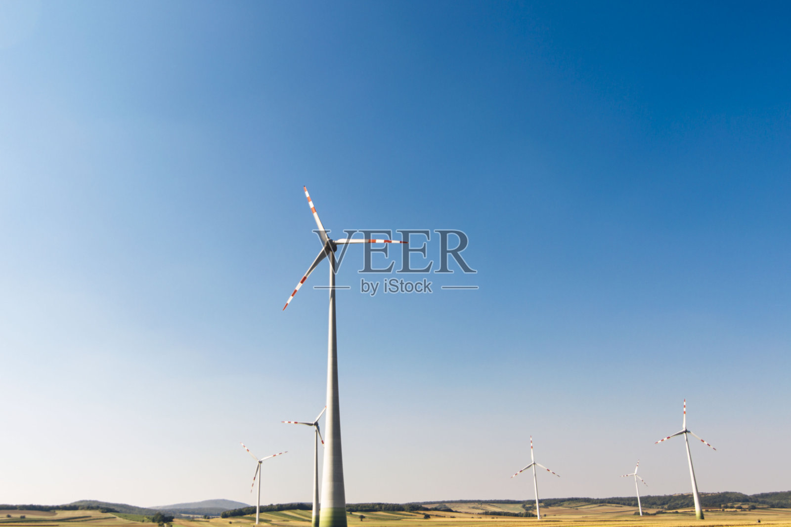 风力发电清洁电力照片摄影图片