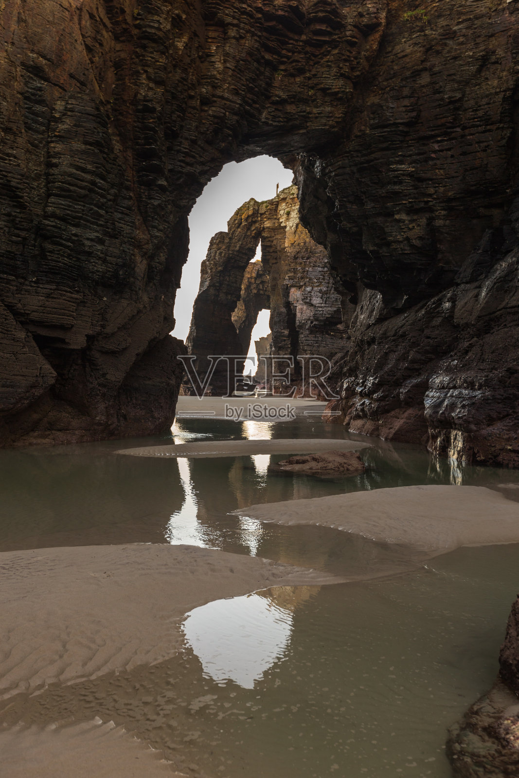 大教堂海滩照片摄影图片