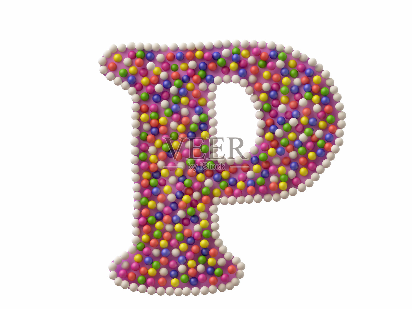 糖果字母P照片摄影图片