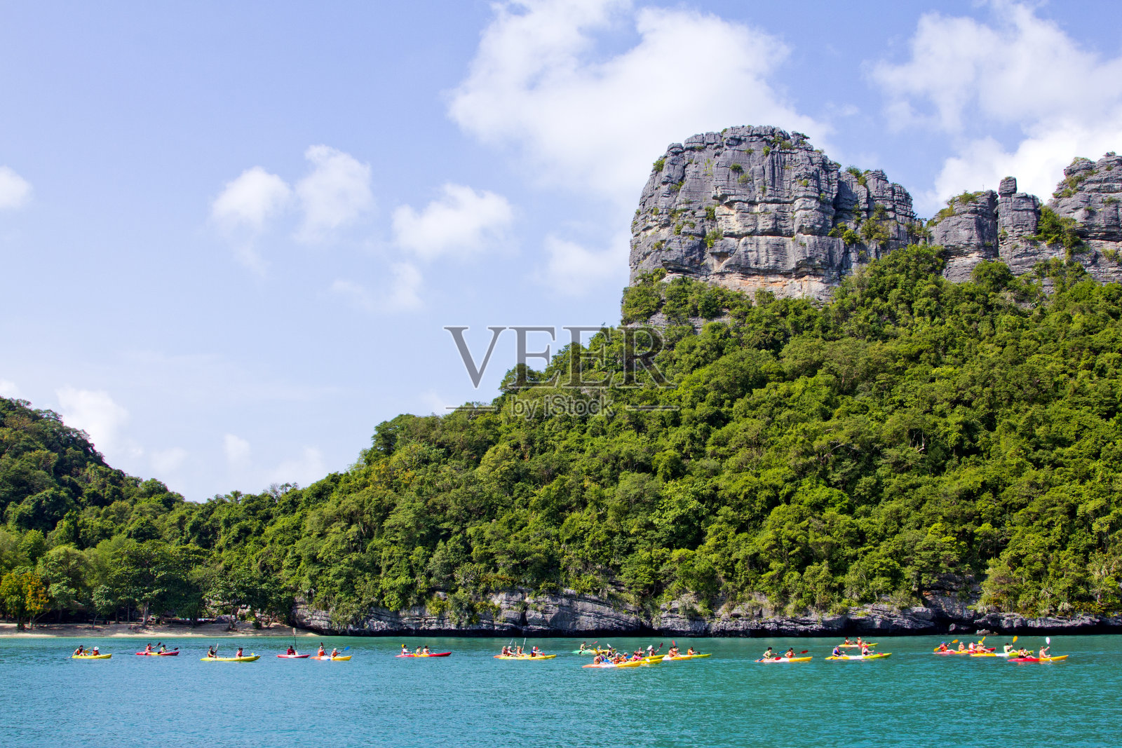 泰国昂通海洋国家公园岛照片摄影图片