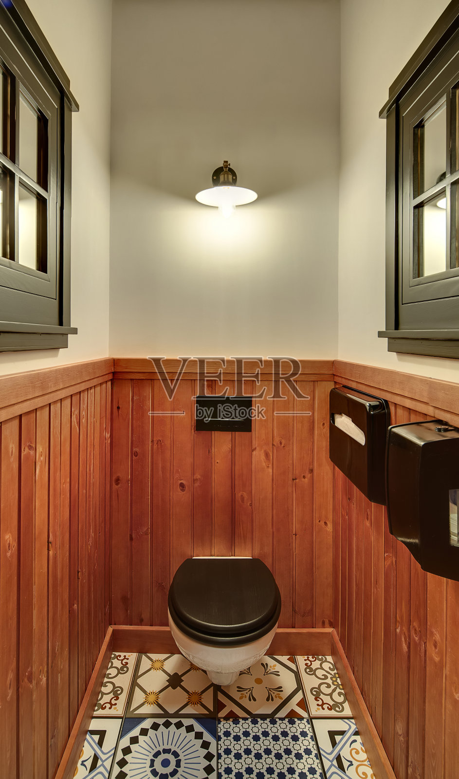 墨西哥餐厅的厕所照片摄影图片