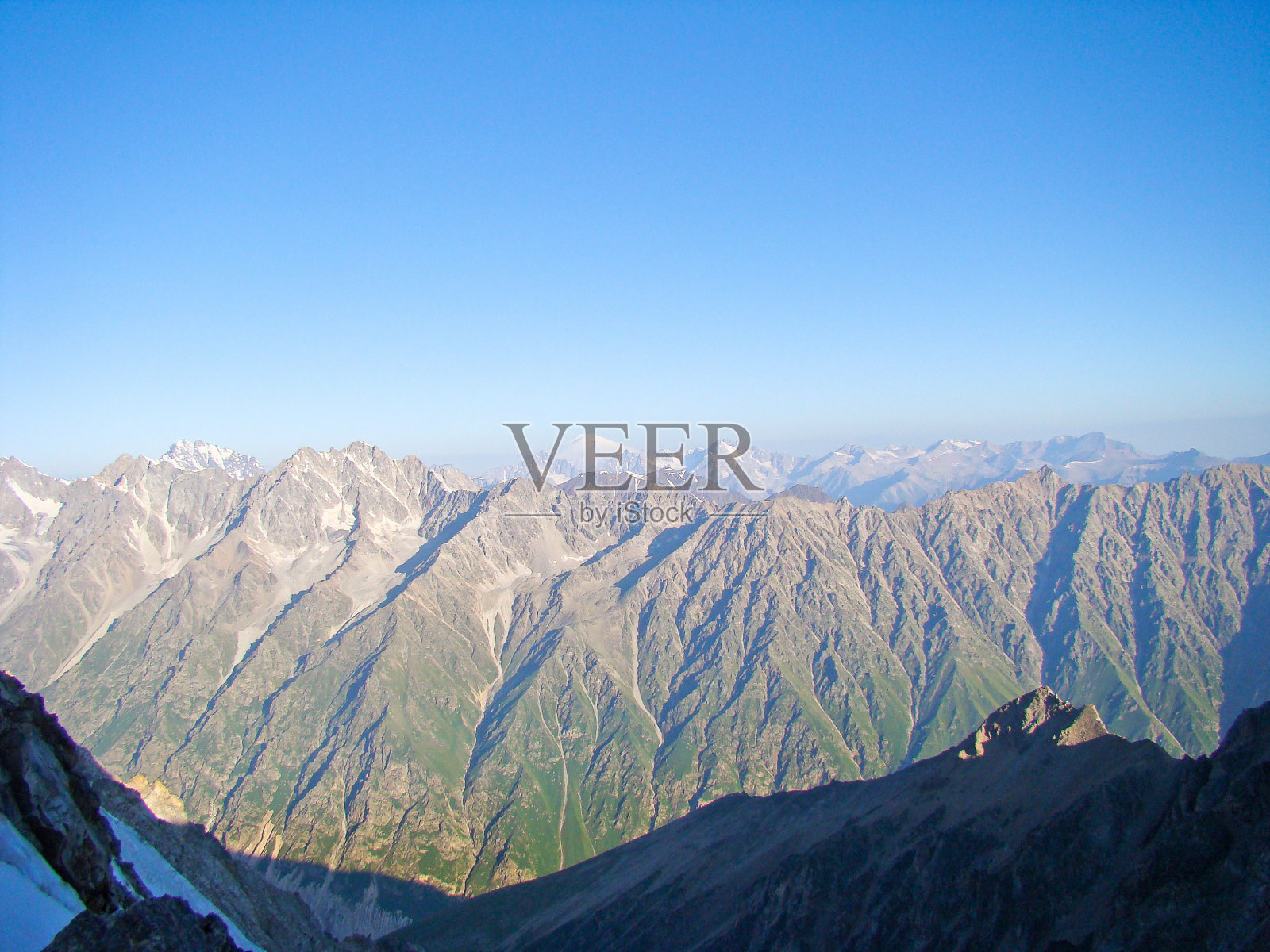 高加索山脉照片摄影图片