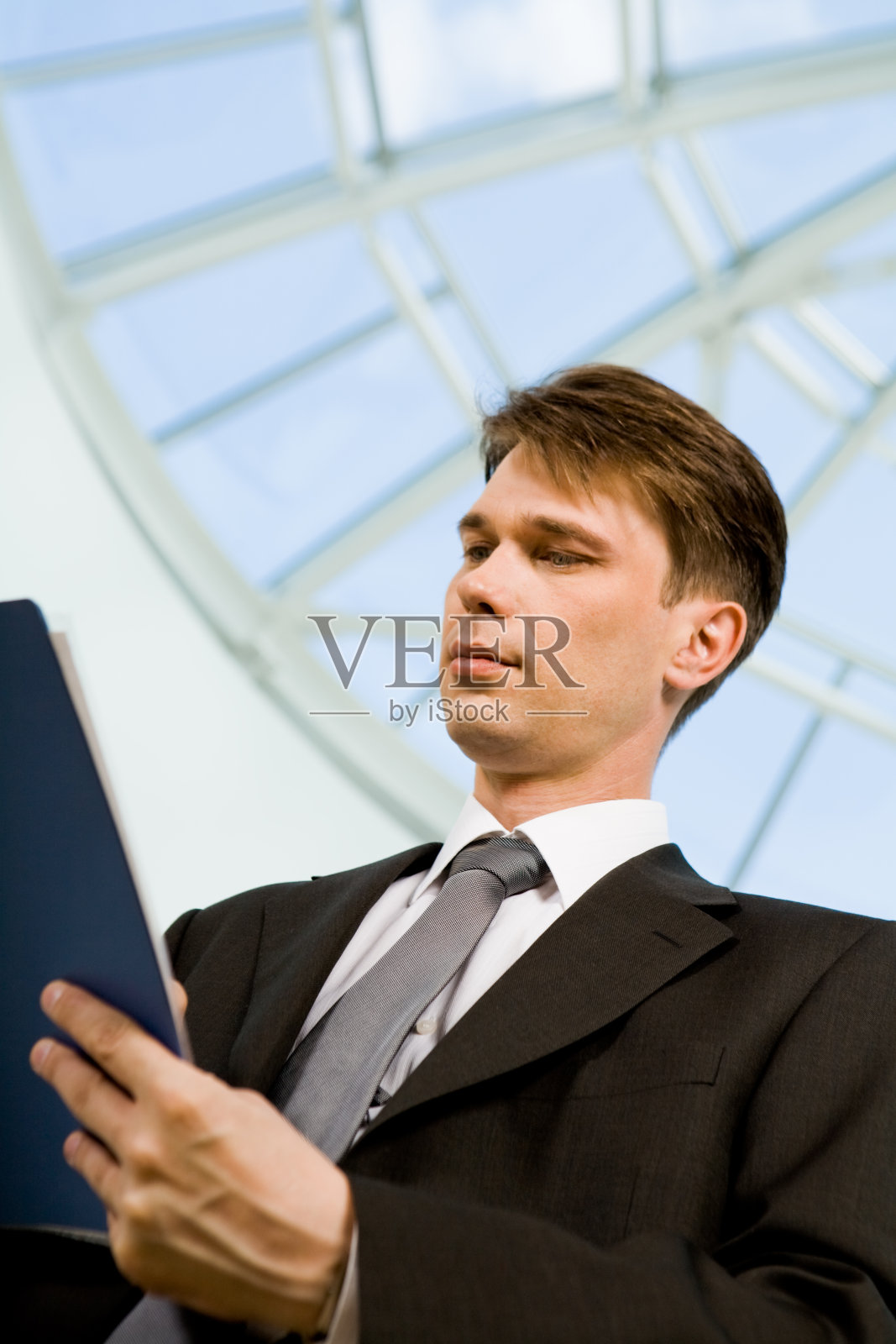 繁忙的企业家照片摄影图片