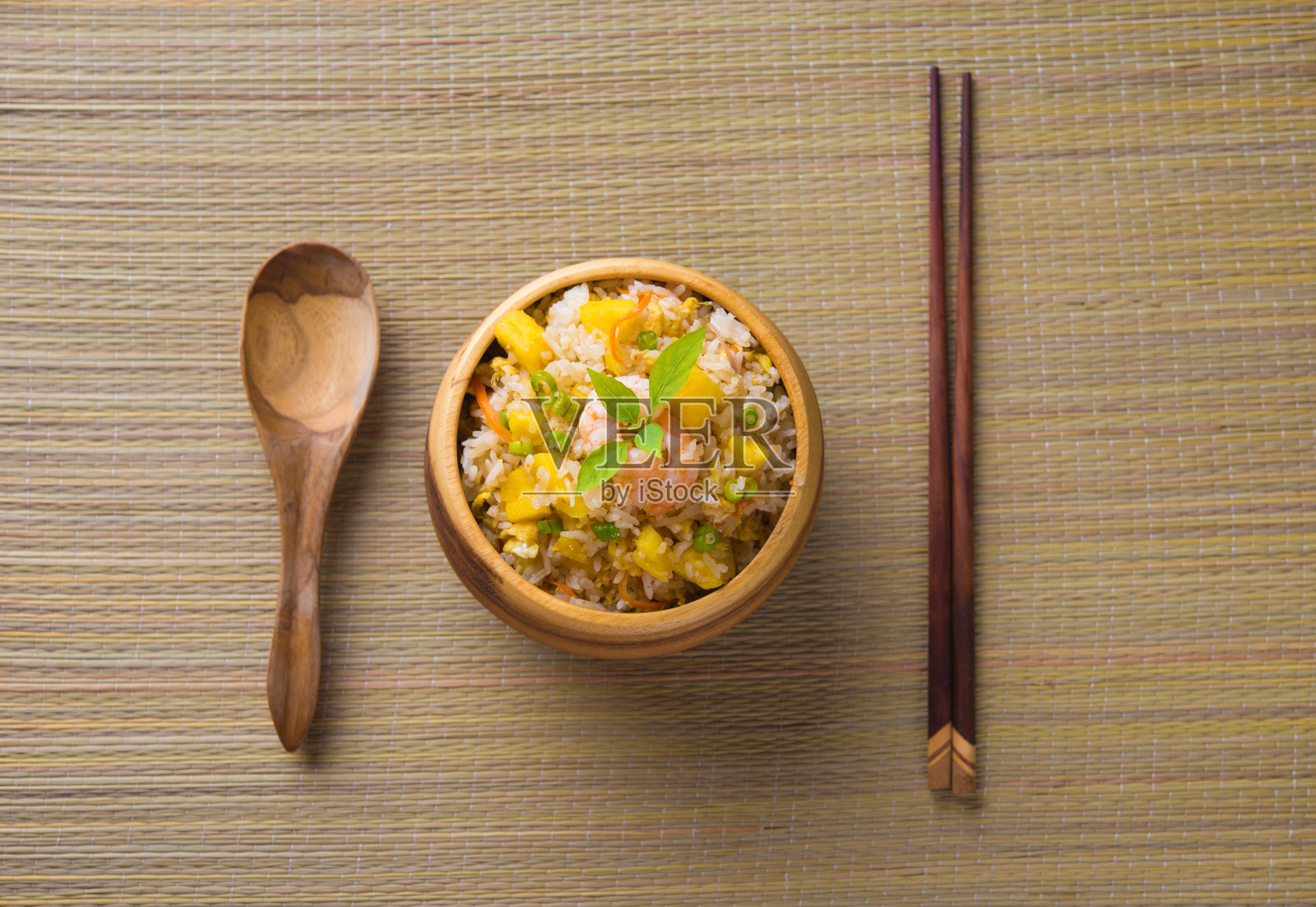 印尼炒饭照片摄影图片