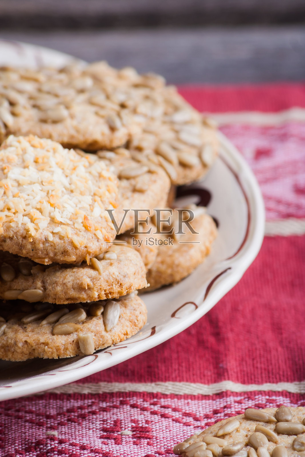 甜蜜的自制的蛋糕照片摄影图片