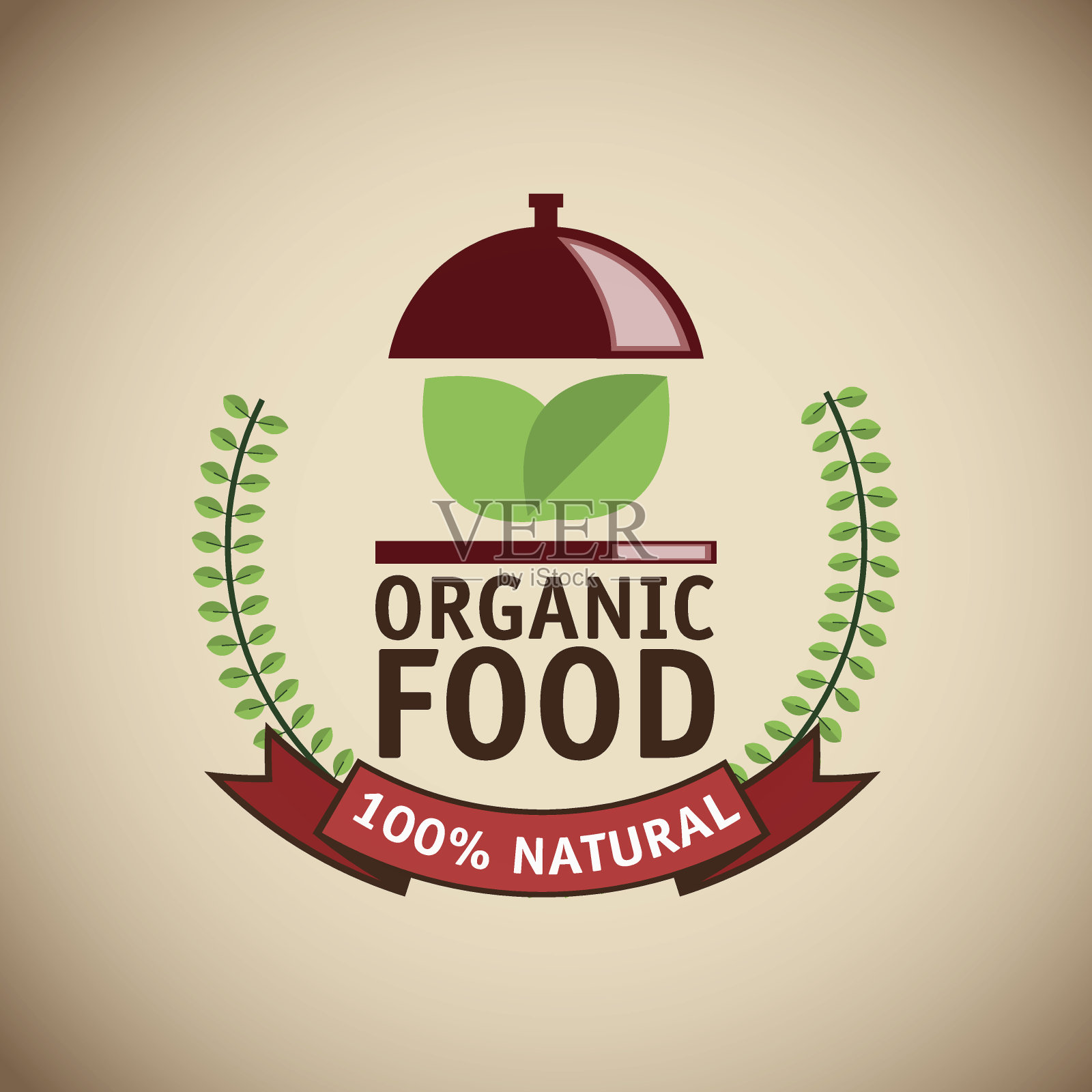 有机食品设计插画图片素材