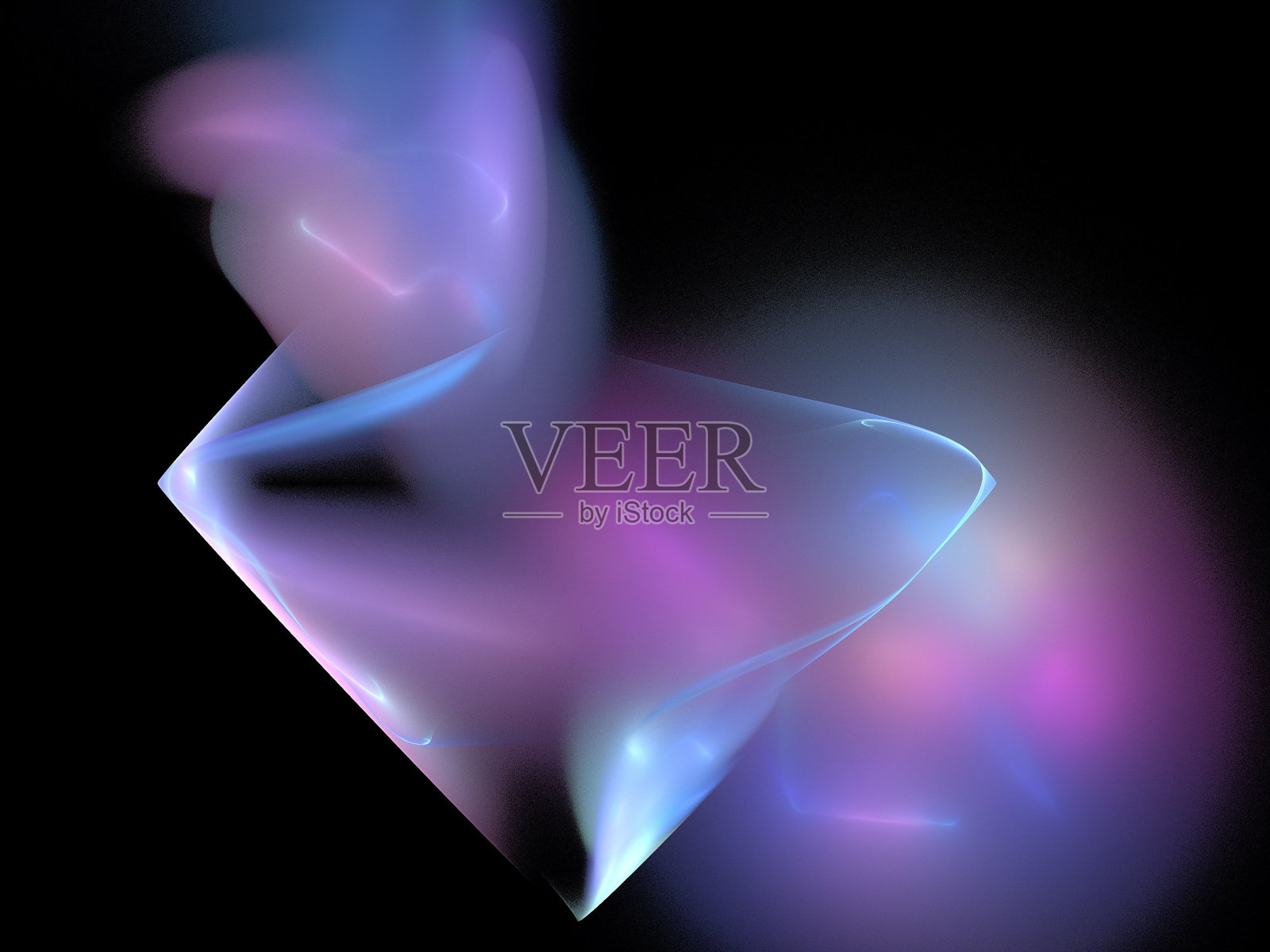 黑色上的数字分形照片摄影图片