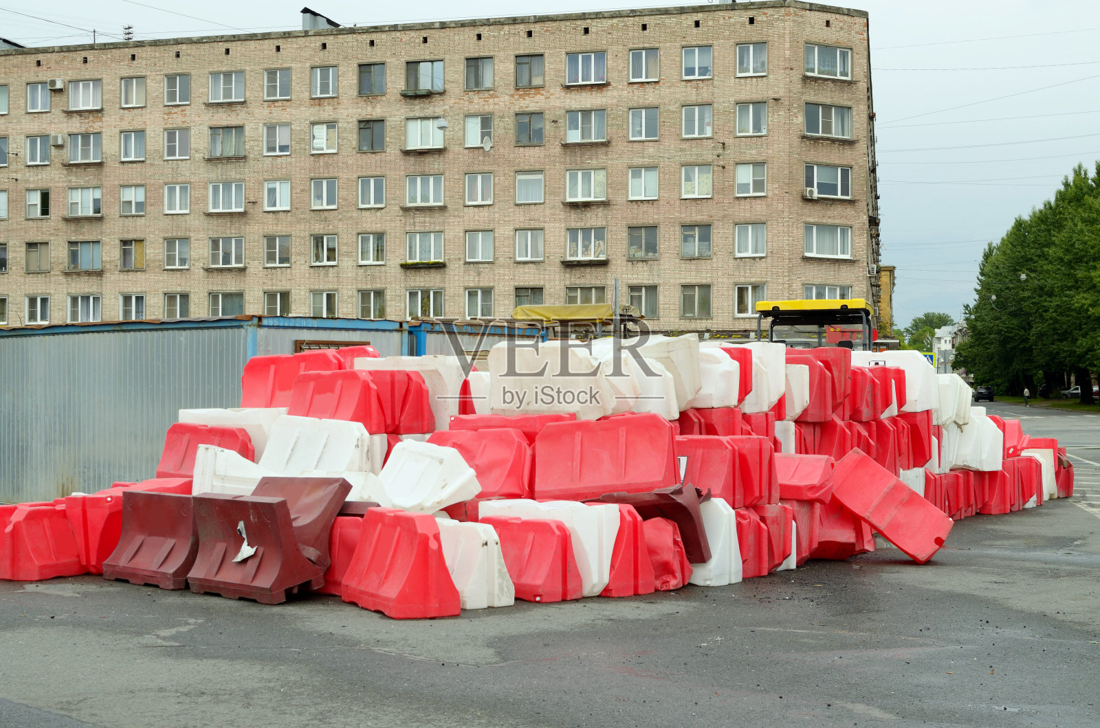 一大堆横幅。照片摄影图片