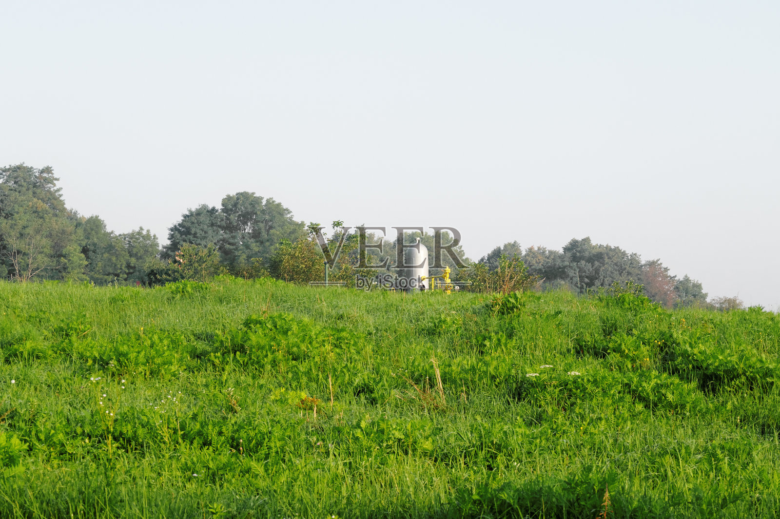 天然气井照片摄影图片