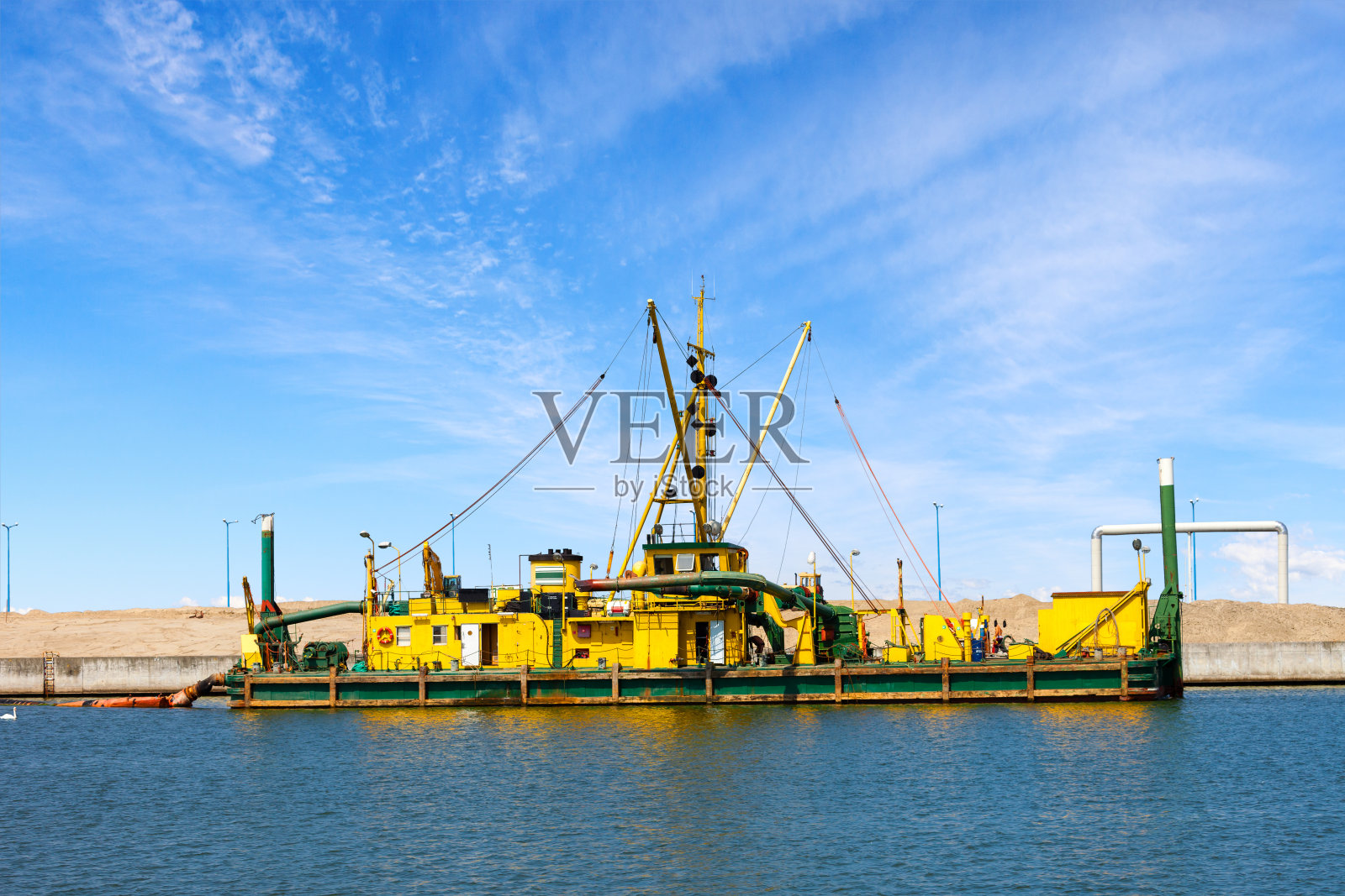 港口工地照片摄影图片