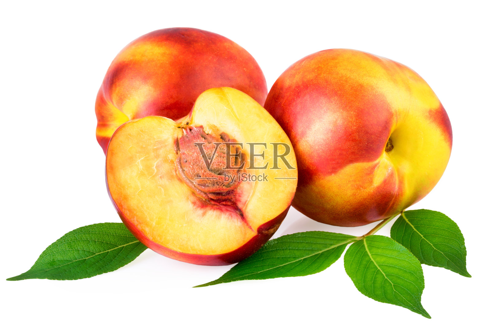 油桃特写镜头照片摄影图片