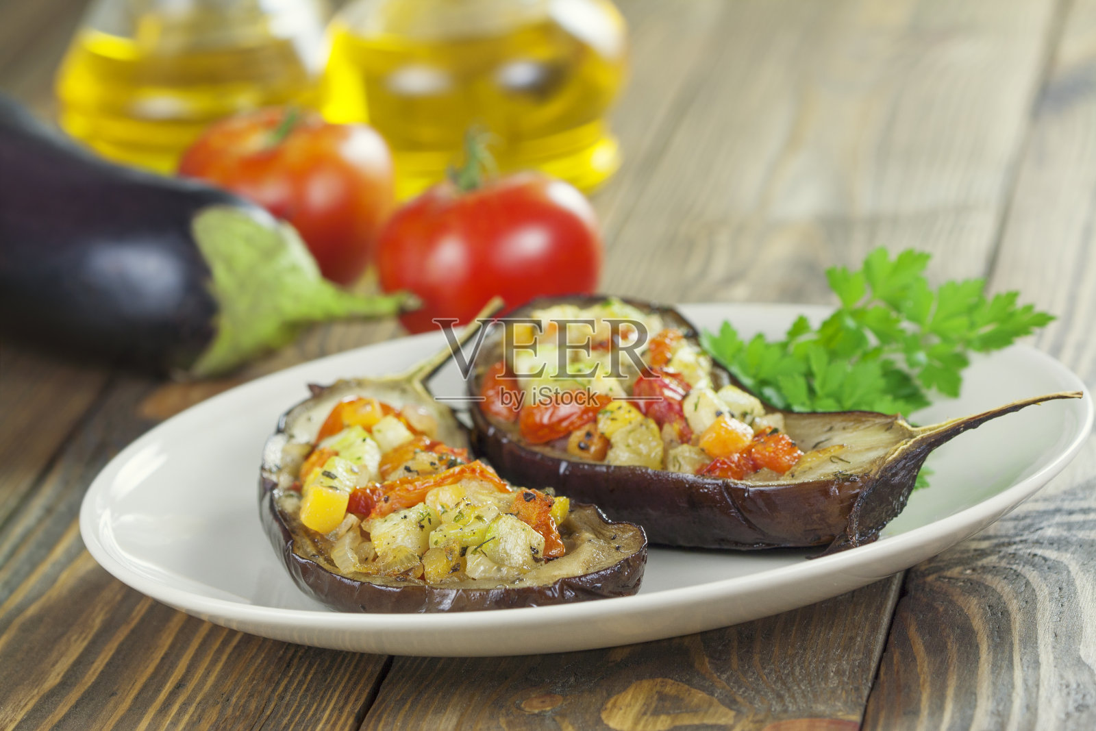 茄子照片摄影图片