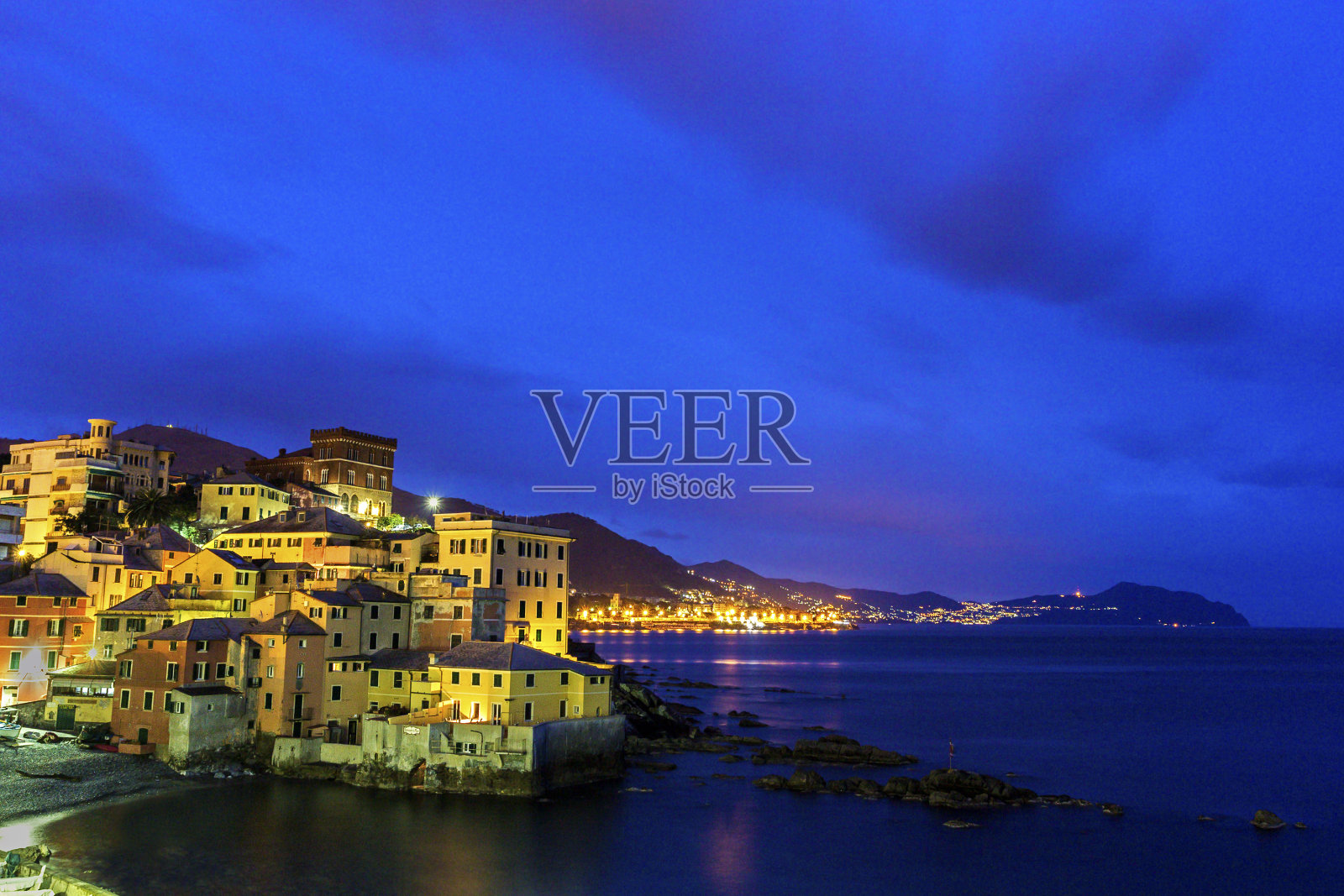 波卡达斯——意大利热那亚市老水手的社区照片摄影图片