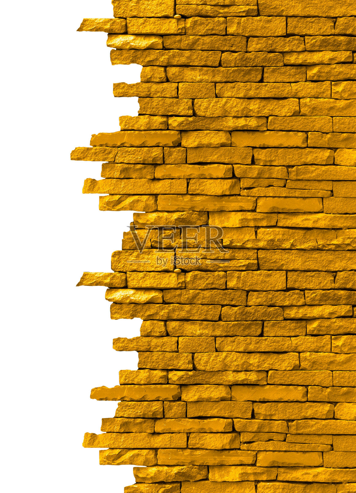 抽象的表面和砖墙背景孤立在白色背景上照片摄影图片