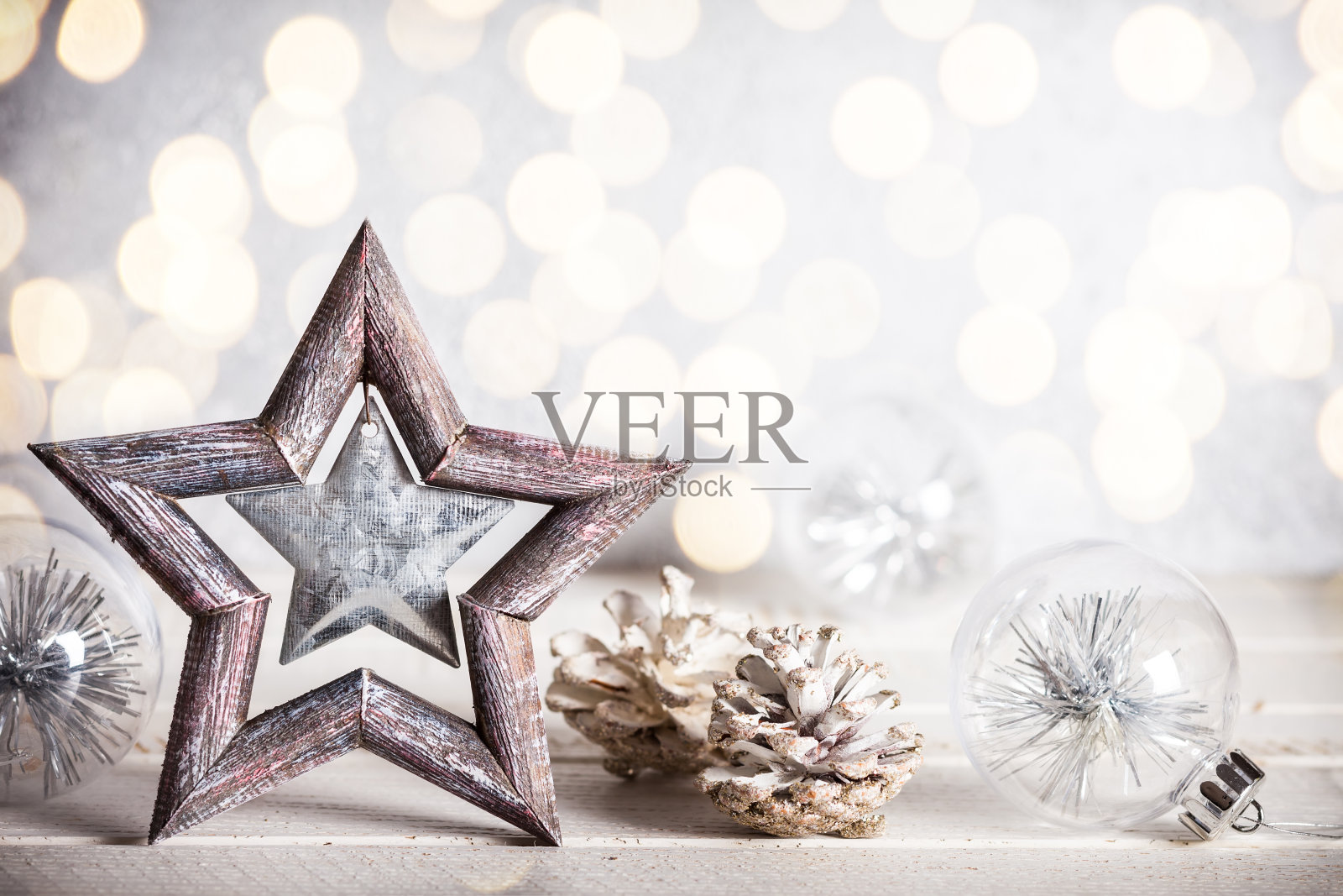 圣诞装饰照片摄影图片