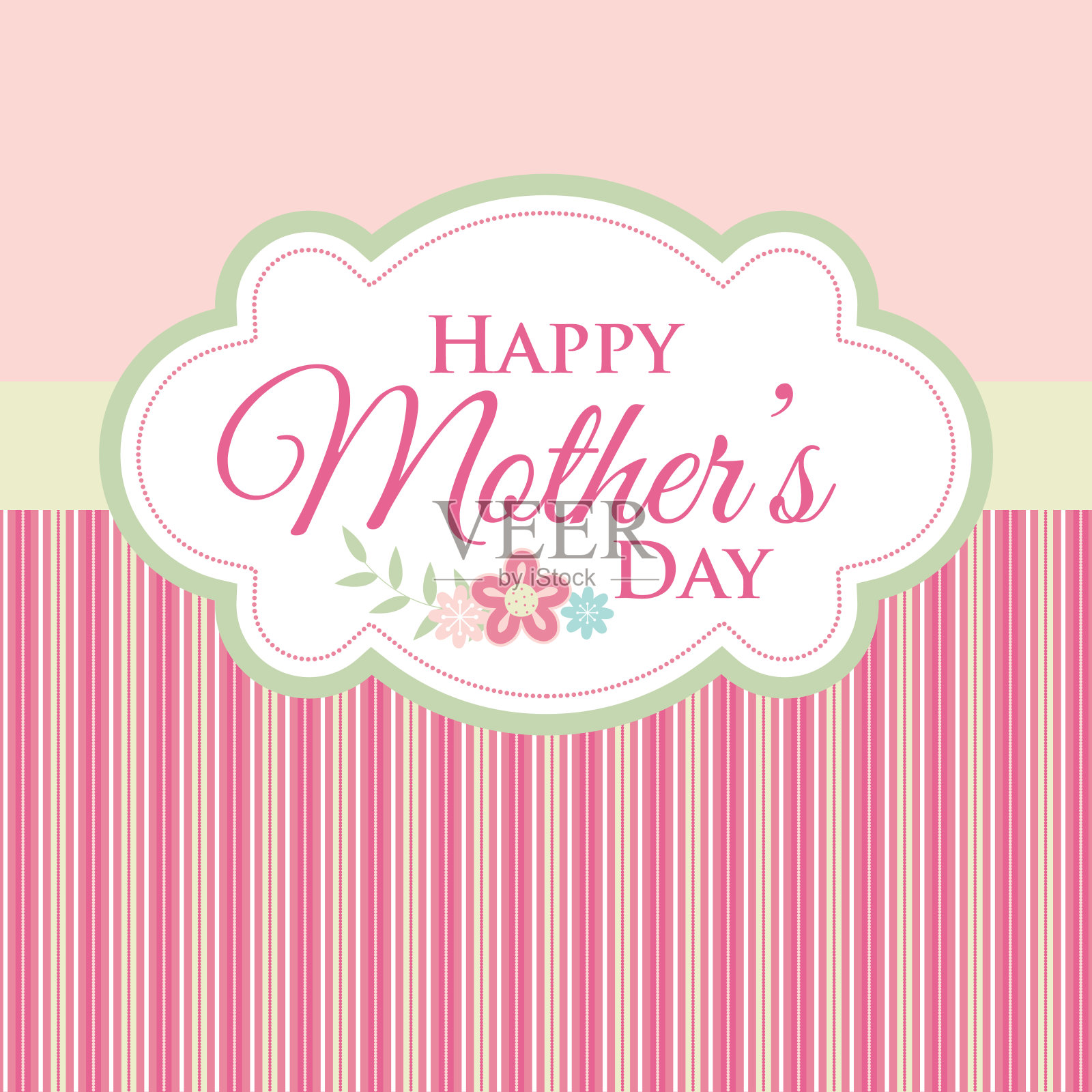 母亲节设计模板素材