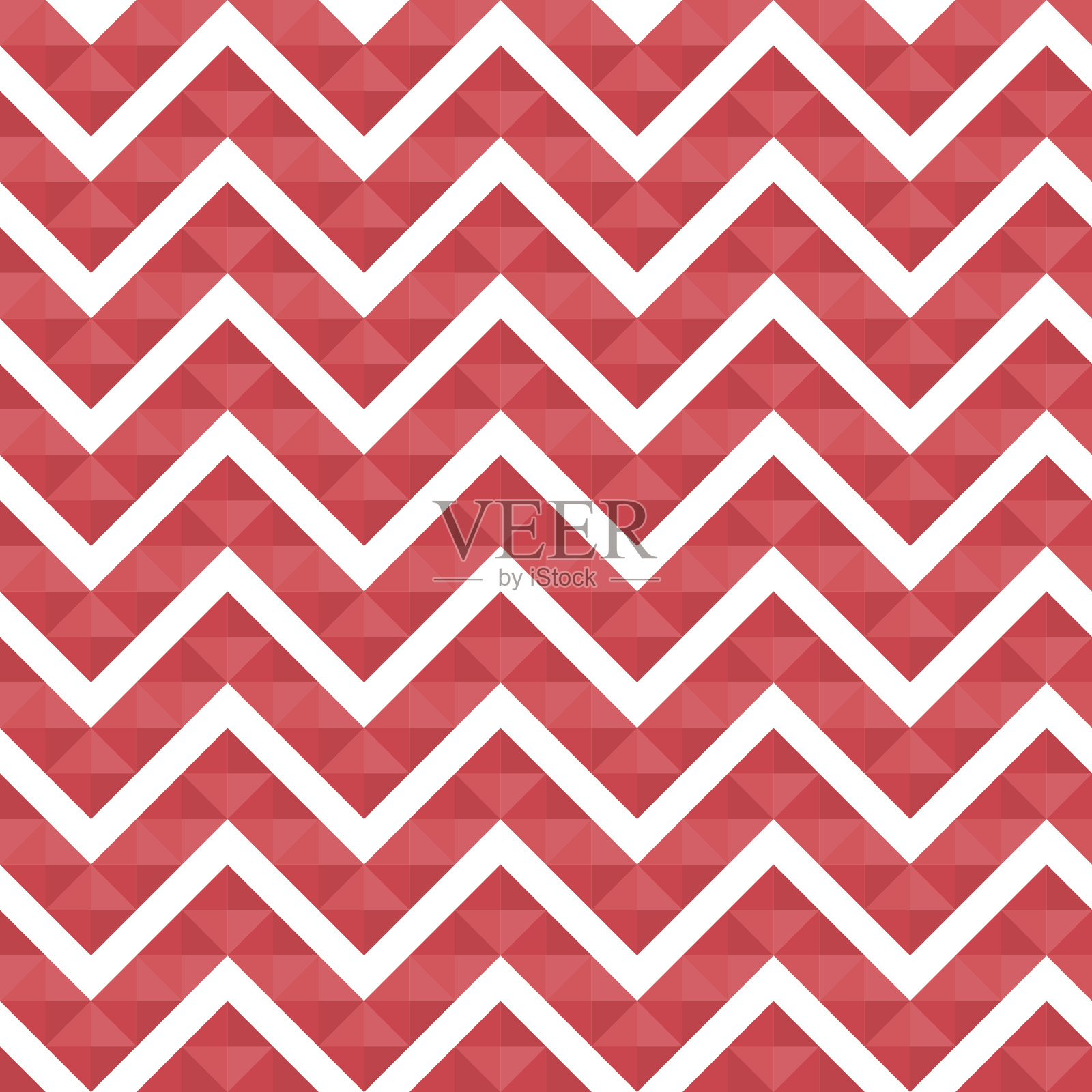 三角人字形无缝几何图案插画图片素材