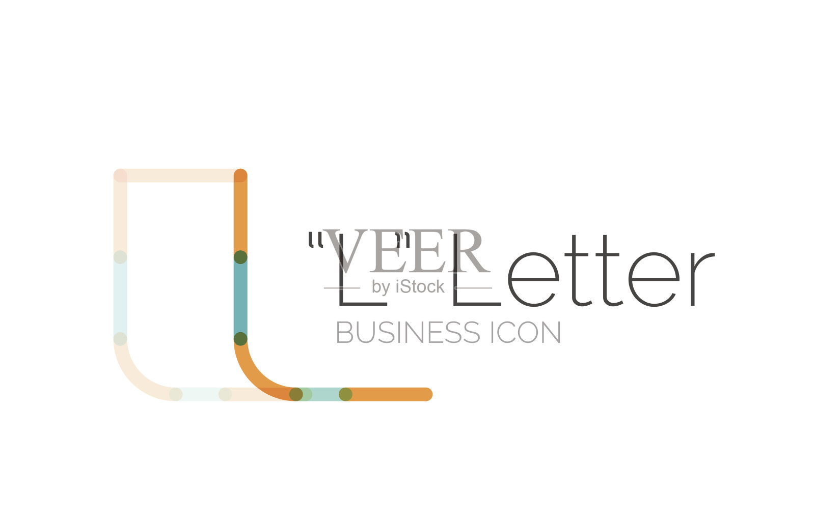 最小字体或字母图标设计图标素材