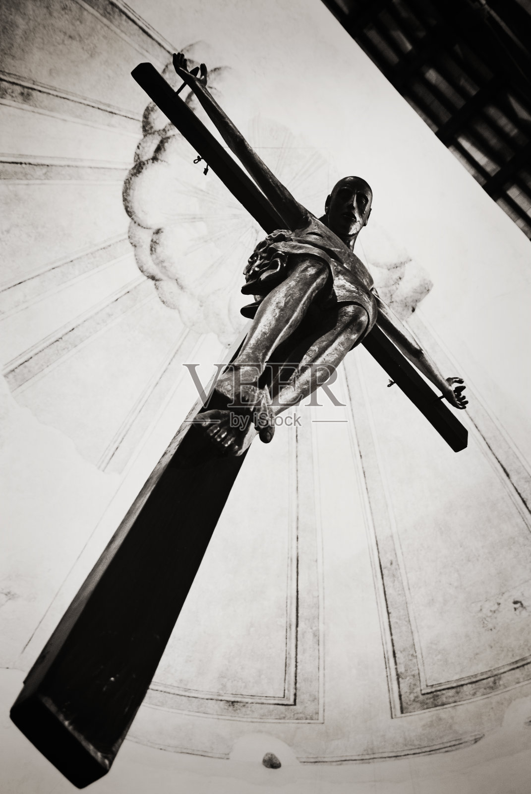 耶稣受难像照片摄影图片