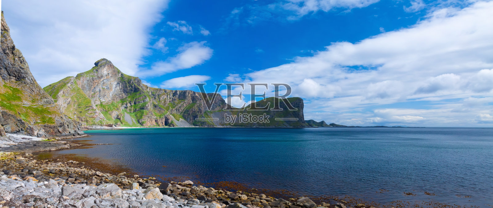 罗浮敦群岛风景优美的海滩照片摄影图片