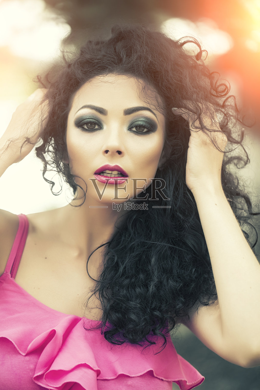 美女肖像照片摄影图片