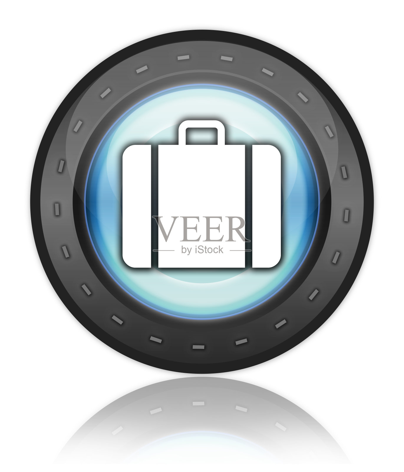 图标,按钮,象形图行李设计元素图片