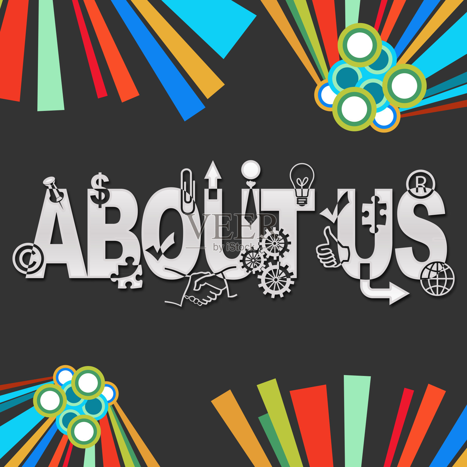 关于我们深色色彩元素照片摄影图片