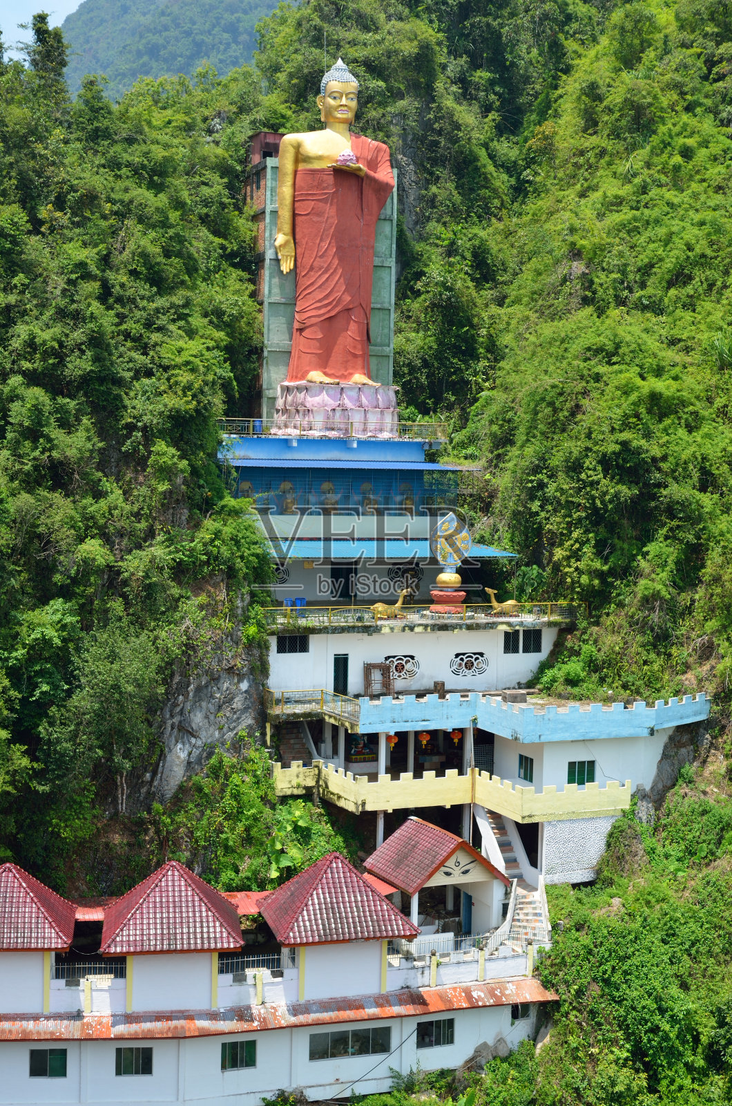 马来西亚的佛教寺庙新闻照片摄影图片
