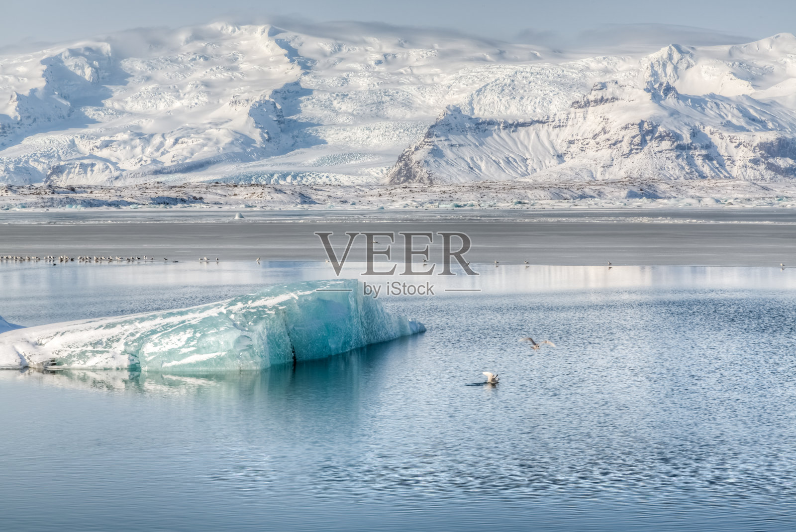 冰川湖照片摄影图片