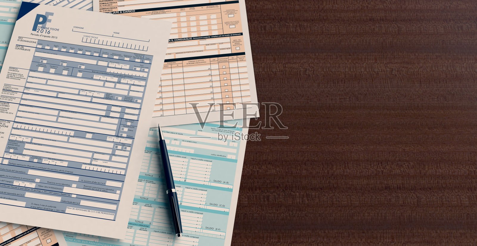 意大利税收概念照片摄影图片