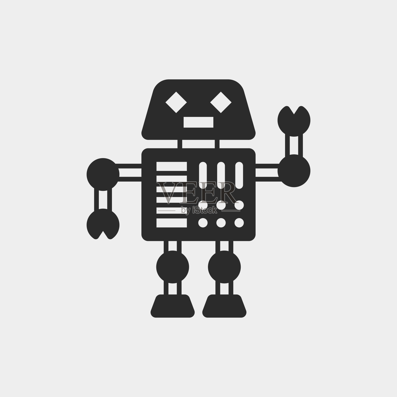 机器人图标插画图片素材