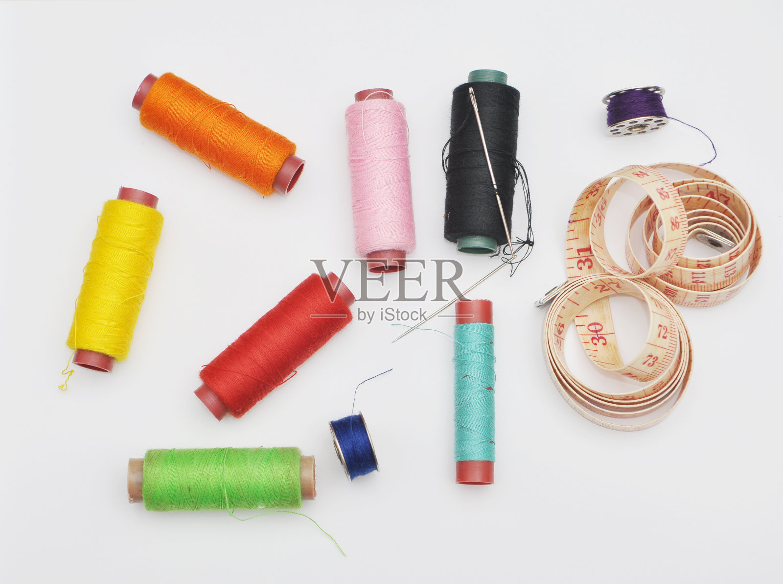 缝纫工具照片摄影图片