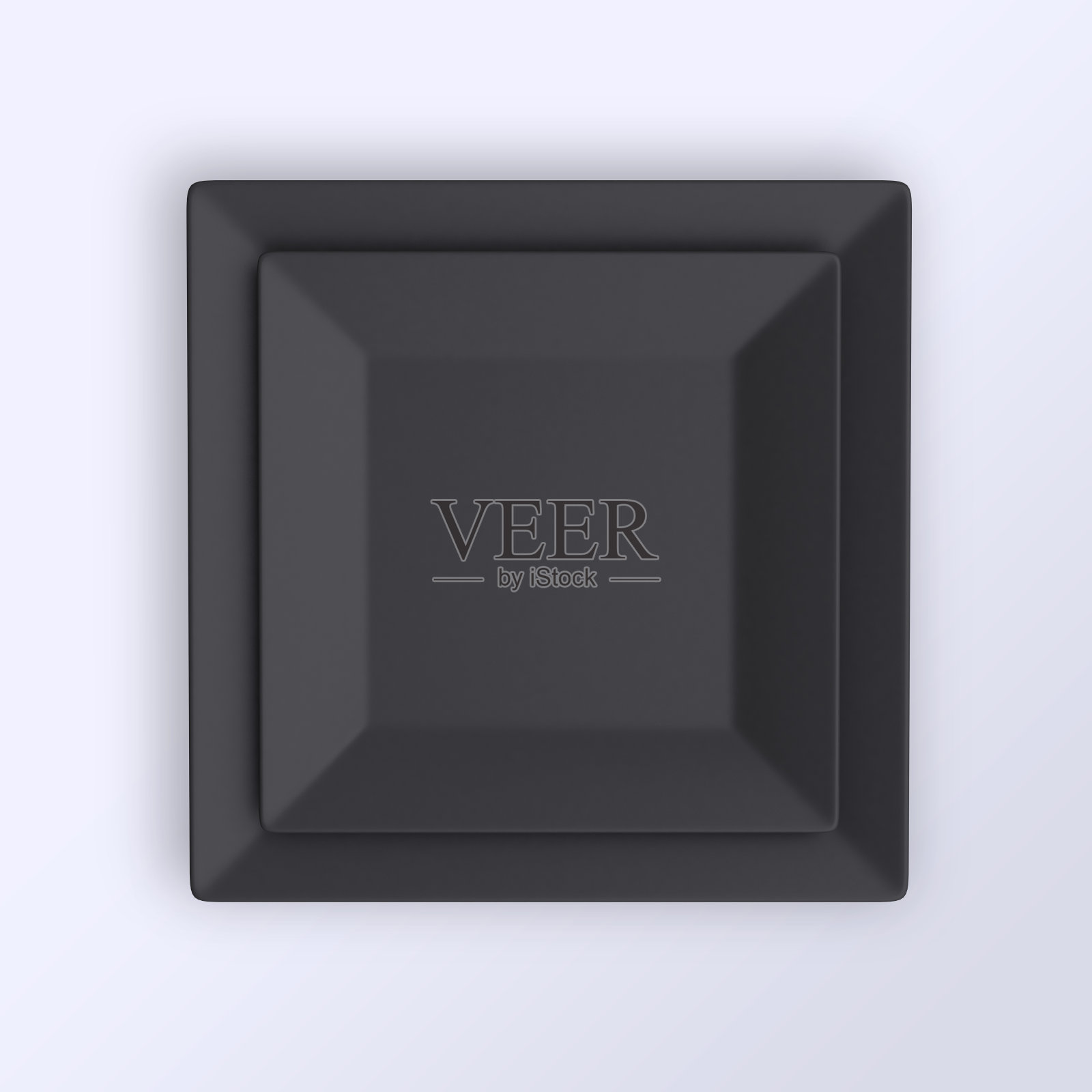 空板。孤立在白色背景上。从以上观点。照片摄影图片