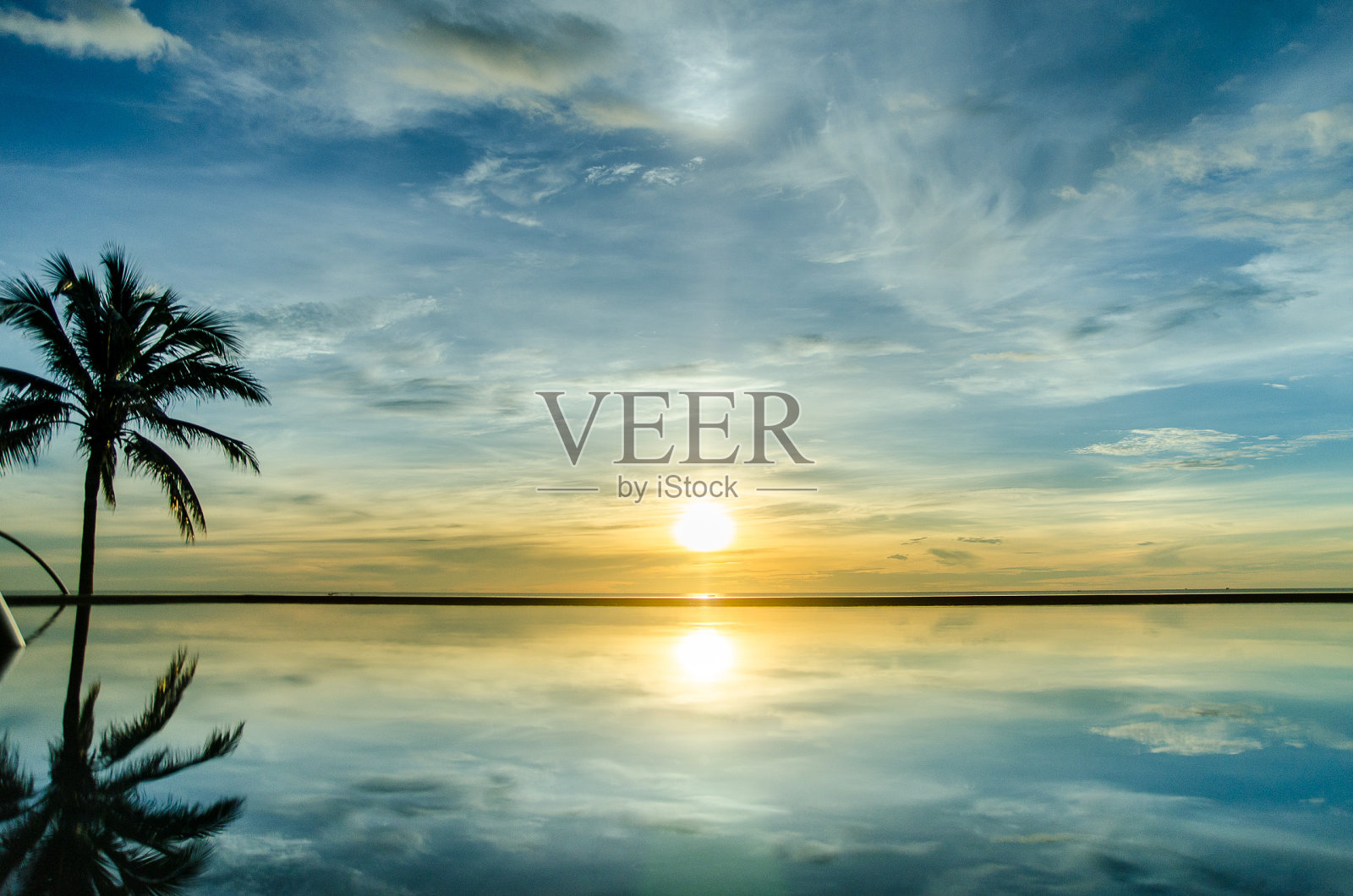 日落海照片摄影图片