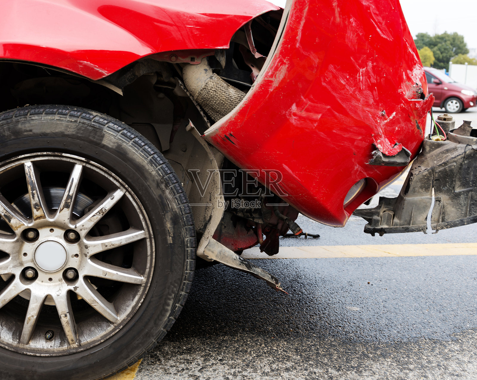 碎的车照片摄影图片