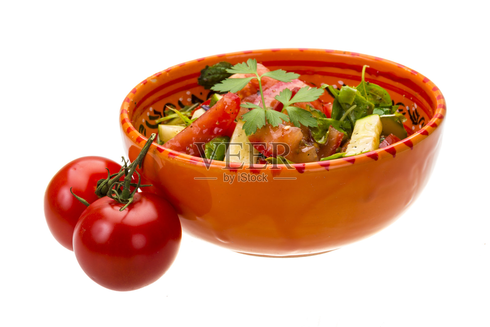 春天沙拉照片摄影图片