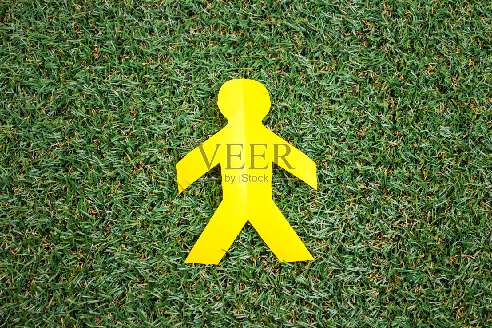 房子纸绿草照片摄影图片