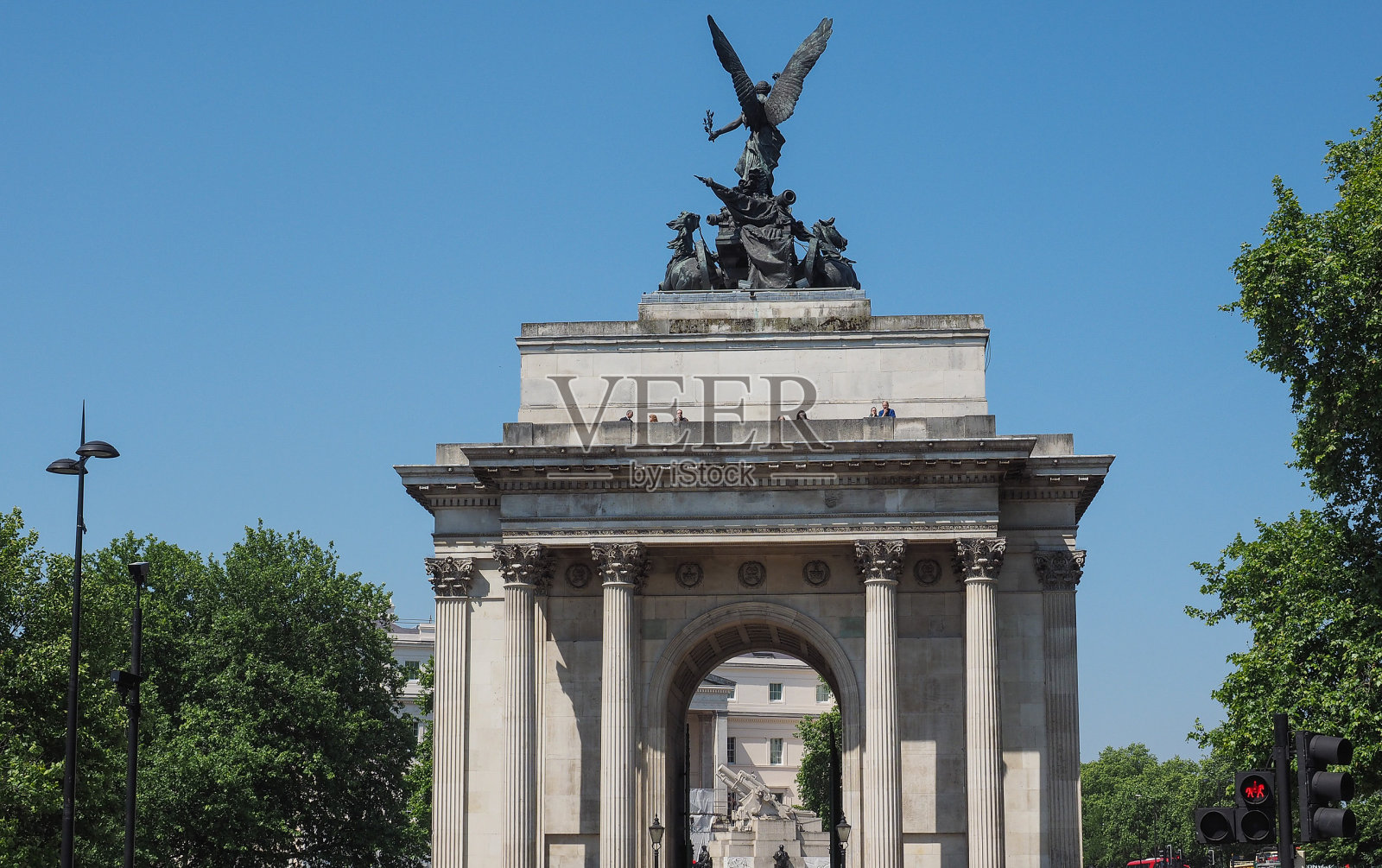 伦敦惠灵顿拱门照片摄影图片